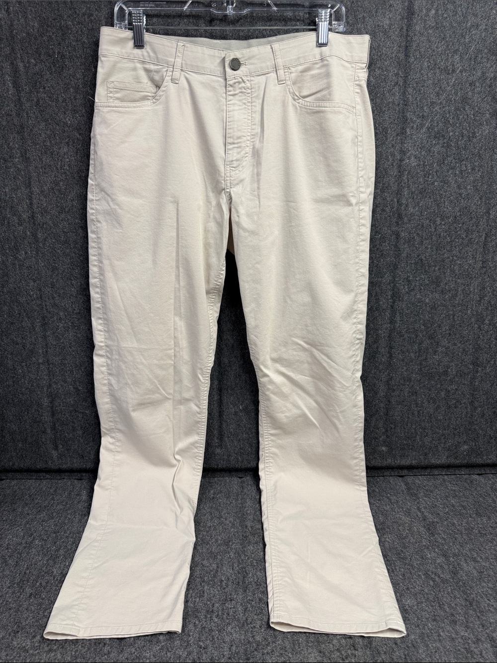 Faherty Men's Cream Bootcut Jeans